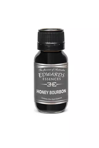 Edwards Essences Honey Bourbon, a smooth and rich honey-infused bourbon flavouring