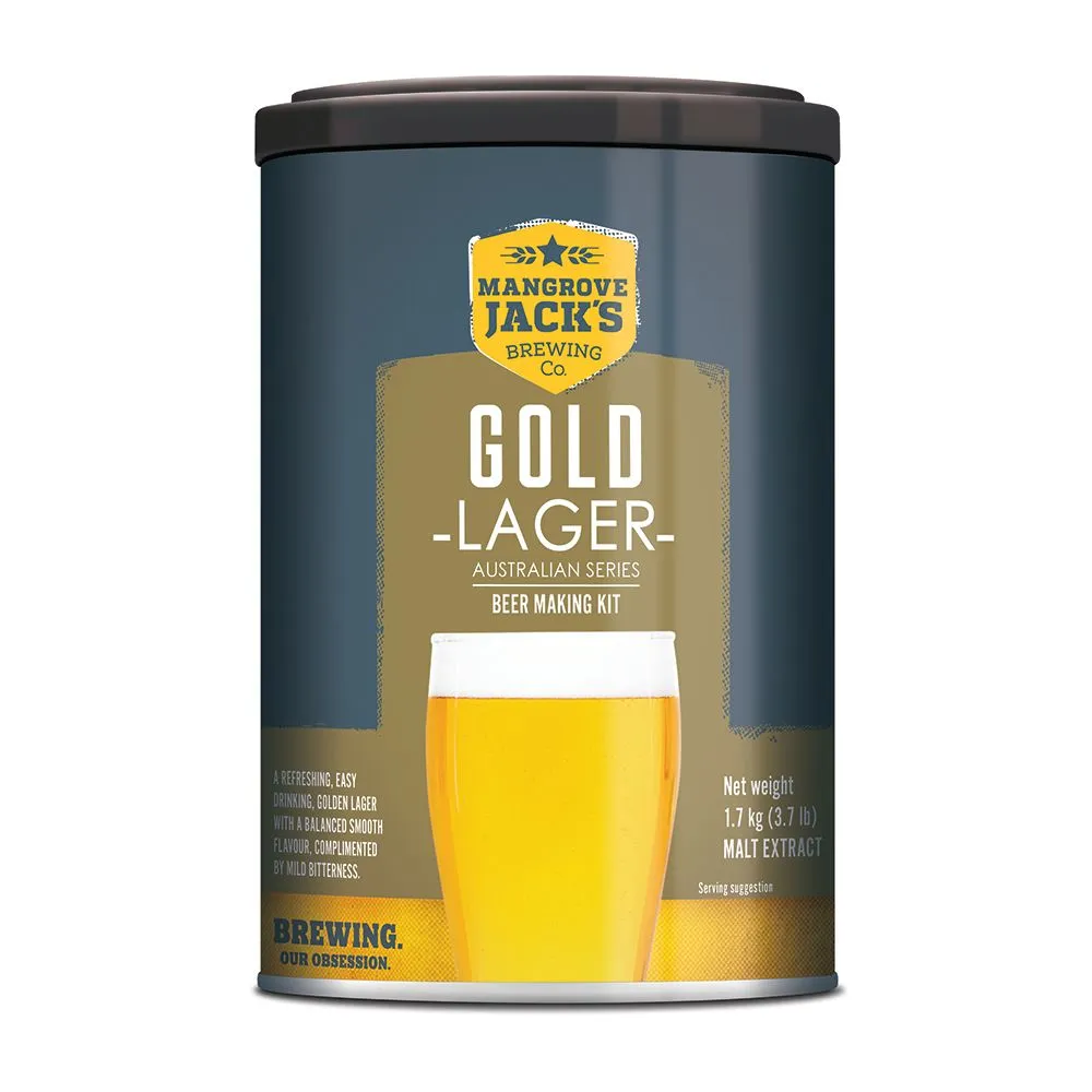 Can of Mangrove Gold Lager